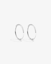 14mm Sleeper Earrings in Sterling Silver