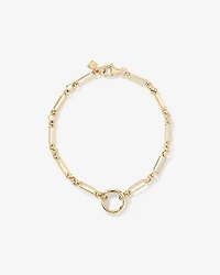 18cm (7.1") Solid Open Bracelet in 10kt Yellow Gold
