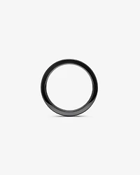 Bague en titane noir