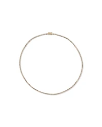 4.00 Carat TW Tennis Necklace in 18kt Yellow Gold