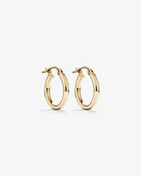 Anneaux de 14 mm en or jaune 10 K