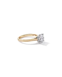2.32TW Round Brilliant Laboratory-Grown Diamond Solitaire Ring 14kt Yellow and White Gold