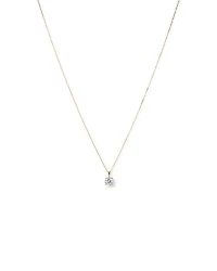 1.00 Carat TW Diamond Solitaire Pendant in 18kt Yellow Gold