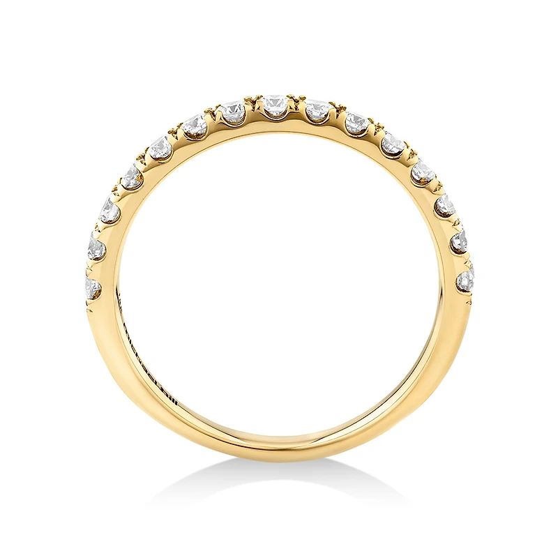 0.50 Carat TW Claw Set Diamond Ring in 18kt Yellow Gold
