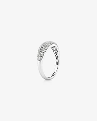 Pave Ring with 0.50 Carat TW of Diamonds in 10kt White Gold