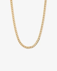 50cm (20") 8mm gourmette chaîne en 18ct Vermeil