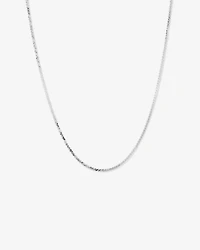 45cm (18") Serpentine Chain in Sterling Silver