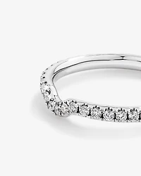 Bague de Mariage Sir Michael Hill Designer avec 0,29 Carat TW de Diamants en Or Blanc 18kt