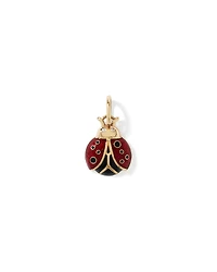 Ladybug Pendant in 10kt Yellow Gold