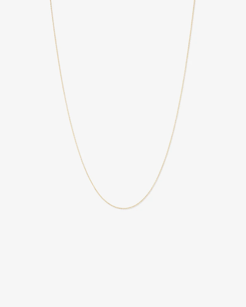 55cm (22") Solid Belcher Chain in 10kt Yellow Gold