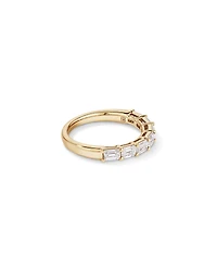 1.40 Carat TW East-West Emerald Cut Laboratory-Grown Diamond Wedding Ring 14kt Yellow Gold
