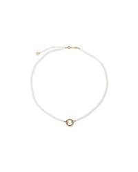 45cm (18") Cultured Freshwater Pearl Open Chain Necklace in 10kt Yellow Gold