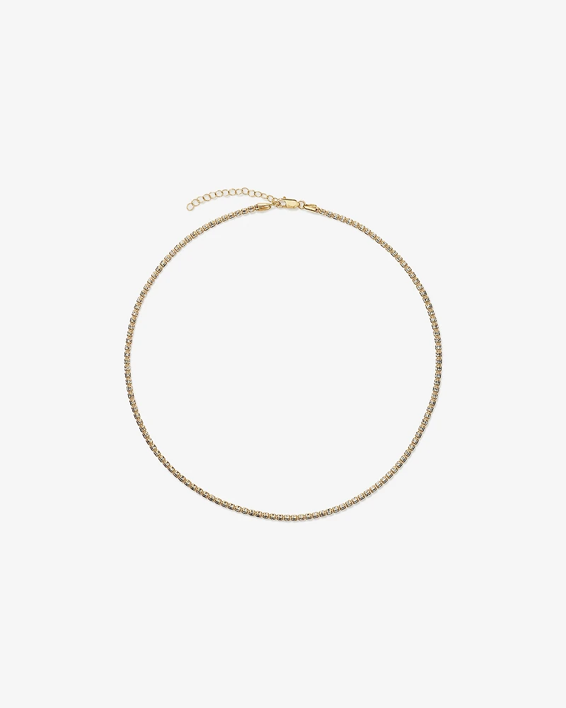 50cm (20") 2.6mm Two-Tone Bead Chain in 10kt Yellow Gold