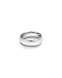 8mm Polished Dome Wedding Band Tungsten
