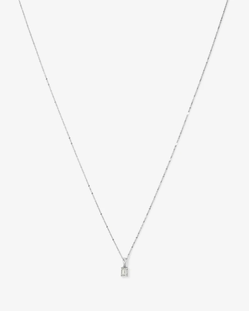 Pendentif diamant de laboratoire 0,50TW en or 10 carats