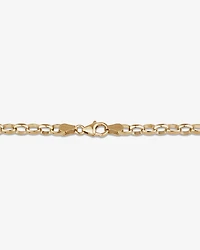 55cm (22") Belcher Fob Chain in 10kt Yellow Gold