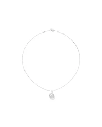 Lume Lab Round Pendant with 1.00 Carat TW of Laboratory-Grown Diamonds in 10kt Gold