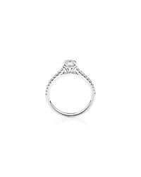 Engagement Ring with 0.78 Carat TW of Diamonds in 14kt White Gold