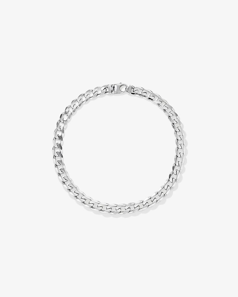 14.8mm Curb Chain in Sterling Silver