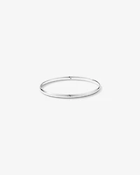 65mm Oval Bangle in Sterling Silver4mm-4.5mm Oval Bangle in Sterling Silver