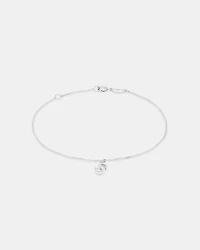 19cm (7.5") Initial Bracelet in Sterling Silver