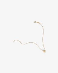 19cm Heart Slider Bracelet in 10kt Yellow Gold