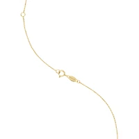 C Initial Pendant in 10kt Yellow Gold
