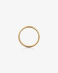 5mm High Domed Wedding Band in 10kt Yellow Gold