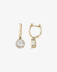 Boucles d'oreilles Everlight en or jaune 10 K avec diamants totalisant 0,50 ct