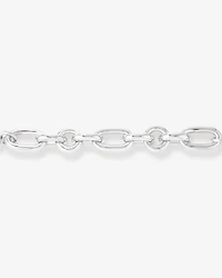 Bold Link Bracelet in Sterling Silver