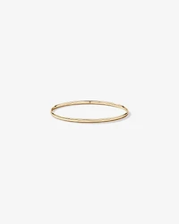 Classic Round Bangle in 10kt Yellow Gold