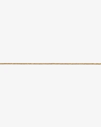 50cm (20") 1.5mm Width Diamon Cut Bead Chain in 10kt Yellow Gold