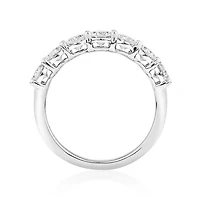 Wedding Band with 2.00 Carat TW Laboratory Grown Diamonds in 14kt White Gold