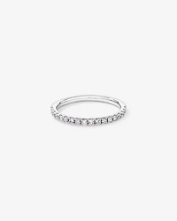 0.34TW Round Brilliant Laboratory-Grown Diamond Wedding Band 14kt White Gold