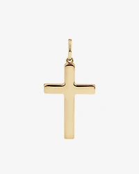 Large Cross Pendant in 10kt Yellow Gold