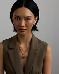 Pendentif Rehausseur En Filigrane En Forme De Cœur Avec Pierre Précieuse Rubis Créée Rouge Et Diamants En Or Jaune 10Ct