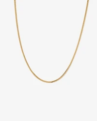 Fluid Chain Necklace in 18kt Gold Vermeil