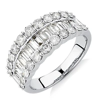 Ring with 2 Carat TW of Diamonds in 14kt White Gold