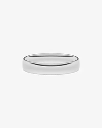5mm Lite Half Round Wedding Band in Platinum