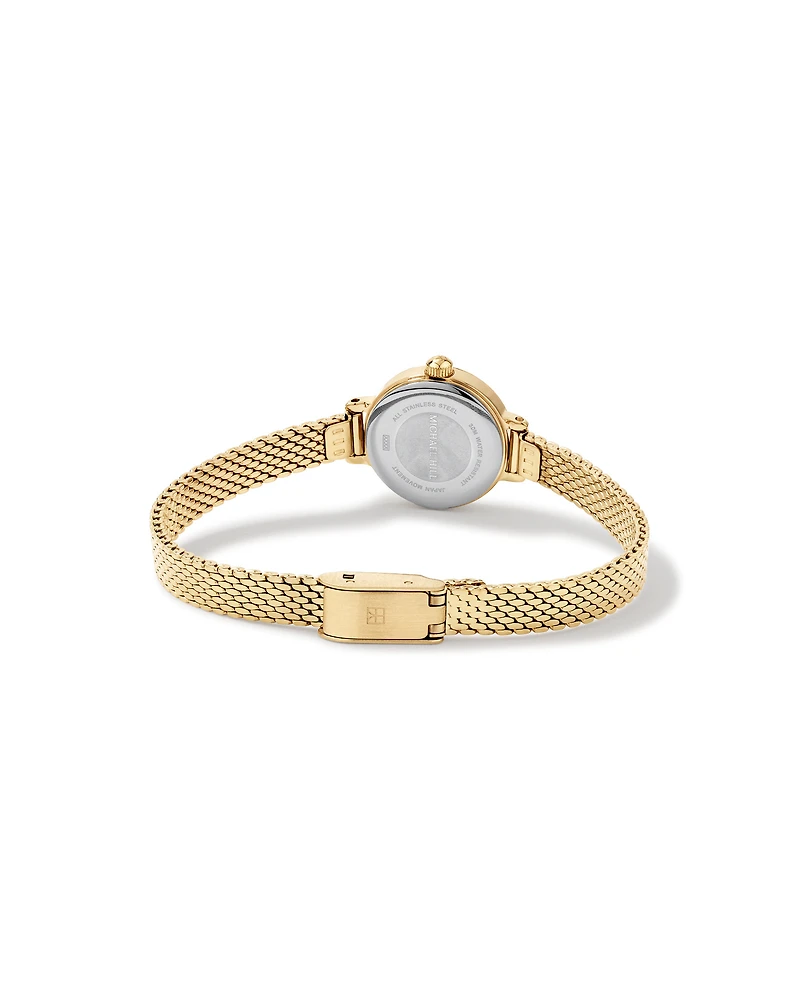 Ladies 19mm Petite Watch in Gold-Tone Stainless Steel