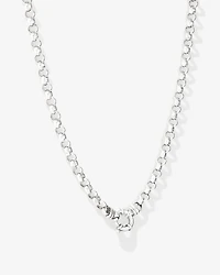 50cm (20") 6.5mm-7mm Width Belcher Chain in Sterling Silver