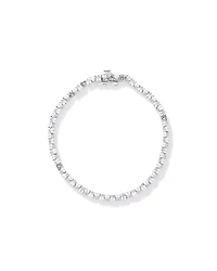 6.60 Carat TW Laboratory-Grown Diamond Heart Tennis Bracelet in 10kt White Gold