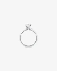 Certified Solitaire Engagement Ring with A 1 Carat TW Diamond in 14kt White Gold