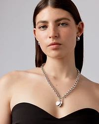 Engravable Shield Pendant in Sterling Silver