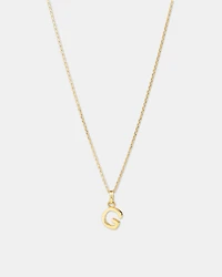 Initial Pendant in 10kt Yellow Gold