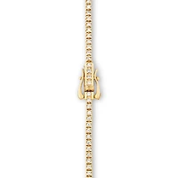 0.82 Carat TW Diamond Tennis Bracelet in 10kt Yellow Gold