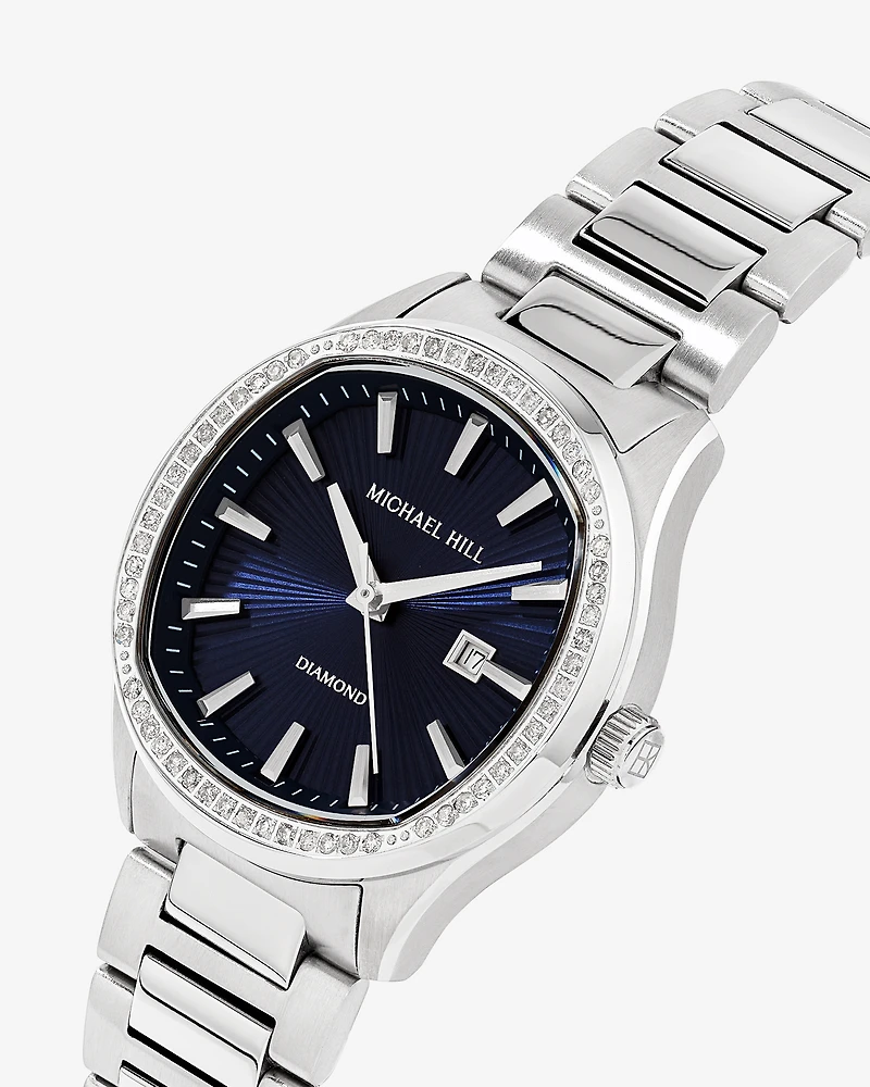 Women's Watch with 0.40 Carat TW of Diamonds in Stainless Steel