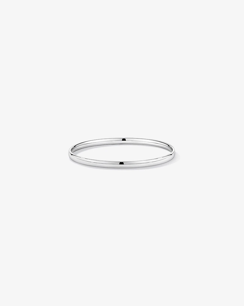Children's Round Bangle in Sterling Silver