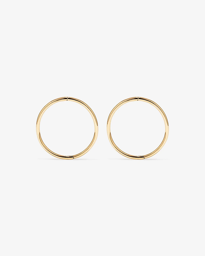 16mm Sleepers in 10kt Yellow Gold