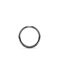 8mm Brushed Dome Wedding Band in Tantalum and 10kt White Gold